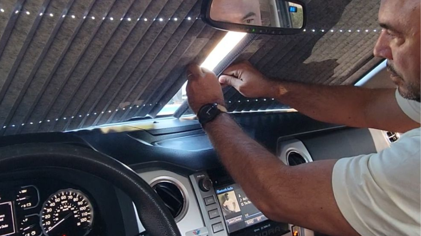 sun shade mounting clips